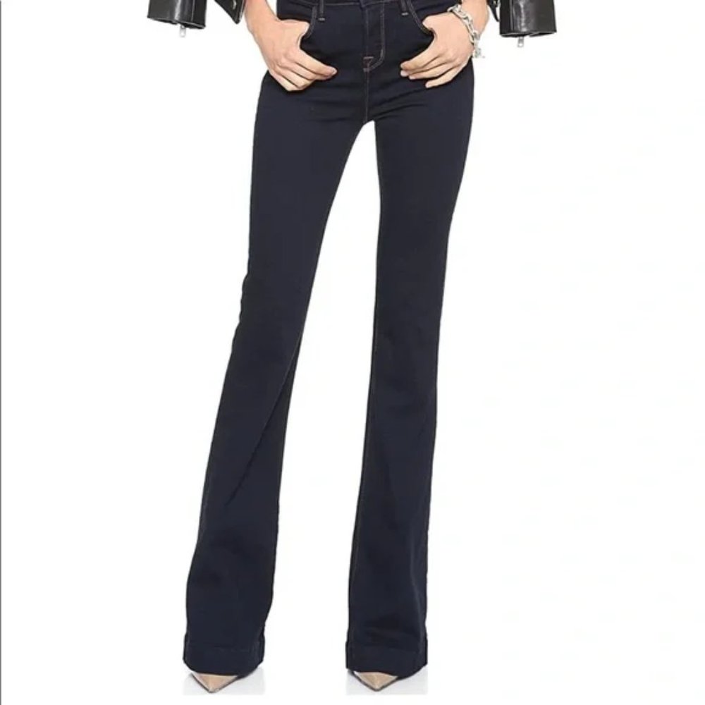 J Brand The Doll Blue Flare Jeans 25